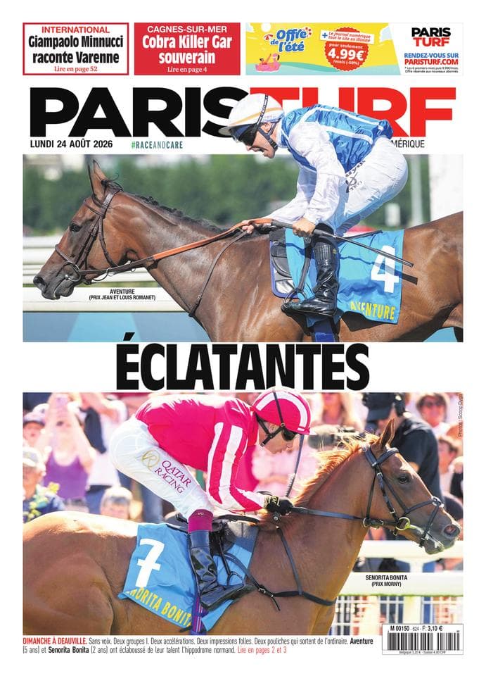 Couverture de l'édition du Lundi 24 août 2026